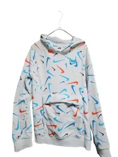 りんご様専用Nike フード付きパーカー ホワイト/マルチカラー