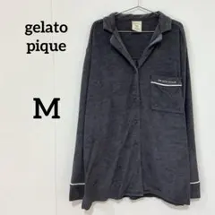 【gelato pique】パイル素材ルームシャツ 長袖 ONE SIZE