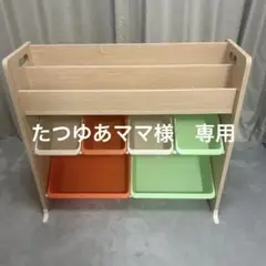 収納家具 回転棚 フィギュア棚 本棚 木製ラック 6段 高さ152cm - メルカリ