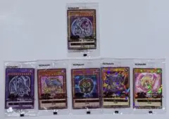 遊戯王×セブンイレブン 全5種+1 青眼の白龍 究極竜 ブラックマジシャンガール
