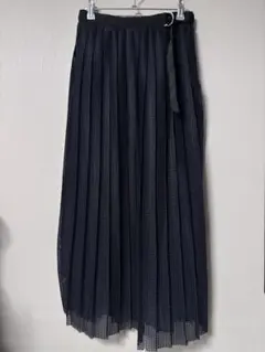【美品】OPAQUE.CLIP プリーツ ロングスカート
