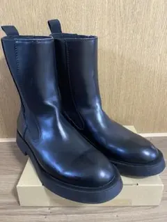 ZARA ☆サイドゴアブーツ 黒 24cm