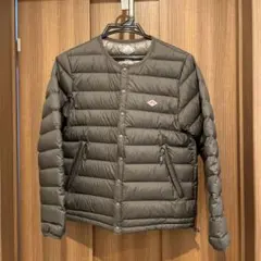 DANTON インナーダウンジャケット XS グレー　美品のサムネイル