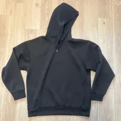 ジーユー　ダブルフェイス　パーカー　パフスウェット　パーカ　M