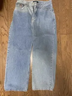 XLARGE LA STITCH WIDE LEG DENIM PANTS