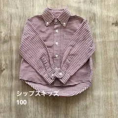 SHIPS KIDS ボタンダウンシャツ 100cm