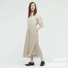 UNIQLO シフォンスリットスカートパンツ サイズS