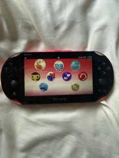 PS Vita 本体のみ！ブラックピンク