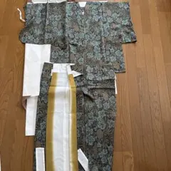 2部式着物　グリー系のサムネイル