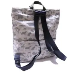 マンハッタナーズ スクエア リュックサック リュック バッグ 新品 猫 ネコ