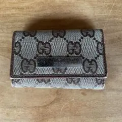 ナ*ン様 GUCCI GGキャンバス キーケース