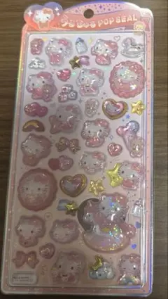 【正規品】うるちゅるポップシール　サンリオ　ハローキティ