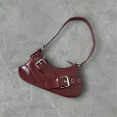 00s archive one shoulder bag Y2K belt