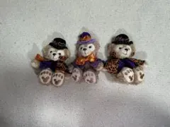 ディズニー　ハロウィン　2011年 ダッフィー　シェリーメイ　ぬいぐるみ　3体