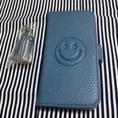 iPhone/XS /X 手帳型 ケース　5.8インチ　ブルー