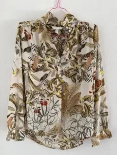 【未使用品】H&M 長袖ブラウス XS