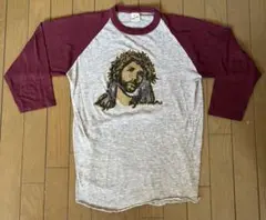 70sアイロンラメプリントラグラン Tシャツのサムネイル