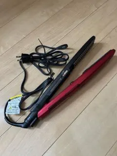 VS magic shine ストレートヘアアイロン レッド