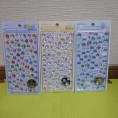 正規品　新品未開封　しずくちゃんボンボンドロップシール　mini　3点セット