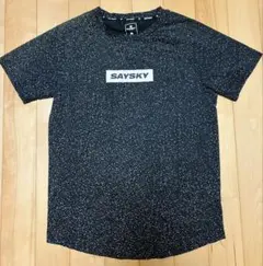 SAYSKY Tシャツ　メンズS スパークルパターン