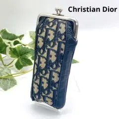 Christian Dior クリスチャンディオール トロッター がま口 ポーチ