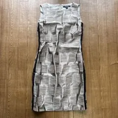 Brooks Brothers ノースリーブワンピース シルバーのサムネイル
