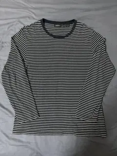 90s 00s DKNY ダナキャラン ボーダーロンT archiveのサムネイル