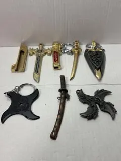 武器モチーフ キーホルダー 7点セットのサムネイル