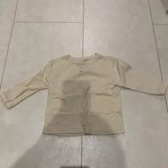 anggo ドット柄 長袖カットソー XS