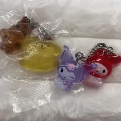 サンリオキャラクターズなかよしドロップチャーム マイメロ ポムポムプリン ガチャ