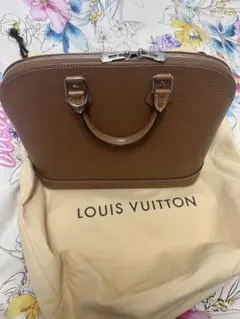 ルイヴィトン ハンドバッグ エピ アルマ LOUIS VUITTON ブラウン