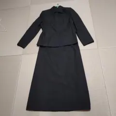 黒のジャケットとスカートのセット　COMME CA ISM　L