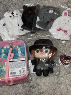文豪ストレイドッグスわん！② アクスタ 缶バッチ 保育園 太宰治 中原