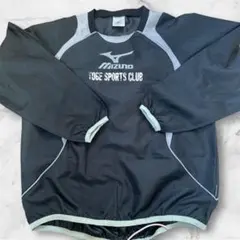Mizuno ミズノ　ウィンドブレーカー黒 長袖 スポーツトップ　キッズ150