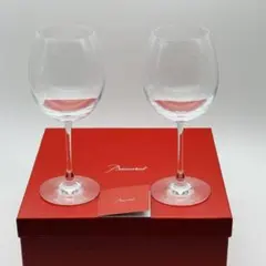 Baccarat バカラ クリスタル ワイングラス ペア 箱付 V A383 - メルカリ