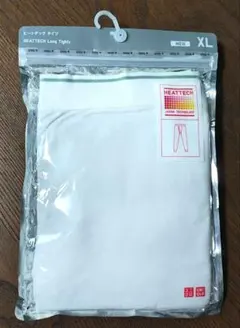 新品未使用 UNIQLO ヒートテックタイツ XL ホワイト アンダーウェア