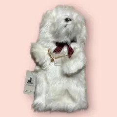 ⭐️新品⭐️Black&White 犬型ヘッドカバー 【ホワイト】