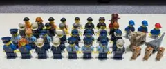 所*言様 LEGO ミニフィギュア ミニフィグ 40体 （主にポリスシリーズより