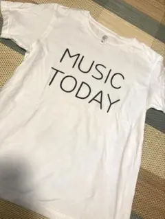 蓮沼執太　MUSIC TODAY Tシャツ　XS