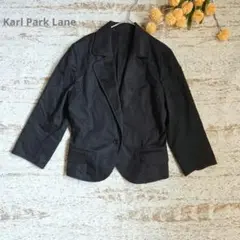 良品◆Karl Park Lane テーラードジャケット【M】リネン混 日本製
