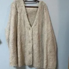 mystic ベージュカーディガン
