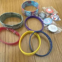 back number ラバーバンド 缶バッチ　セット