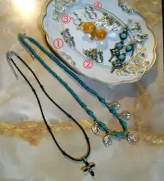 イヤリング＆ネックレス8点おまとめセット