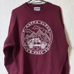 Hanes Pi Kappa Alpha スウェット バーガンディ Mのサムネイル