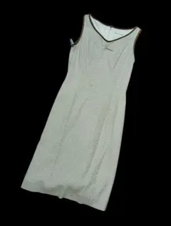 Private Label チェック柄 ノースリーブワンピース