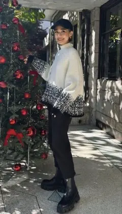 グラデーションニット ニット