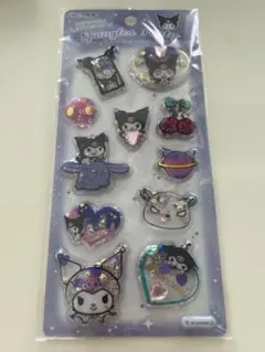Sanrio スパンコールパーティ シール クロミ