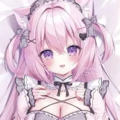 新品 桃稚ちあ 抱き枕カバー メイドのあちゃん✧グッズタペストリーアクスタコミケ