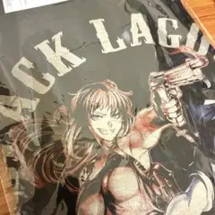 う*棒様 ブラックラグーン展 レヴィ＆エダ メンズXLシャツ BLACK LAG