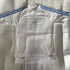 adidas ホワイト Tシャツ L 1972-2022